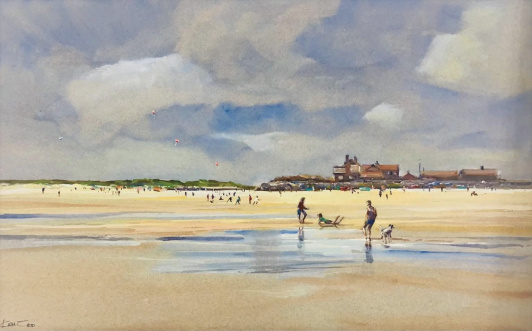 Summer on the sand, brancaster