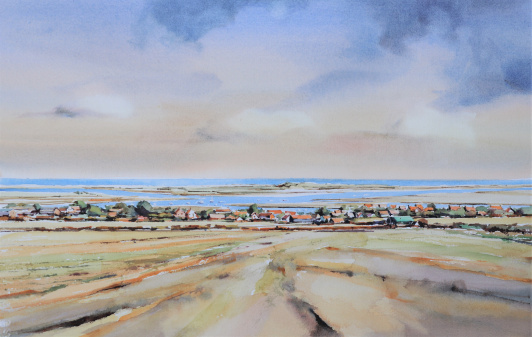 Brancaster Staithe and harbour.