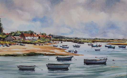 Time and tide, Burnham Overy Staithe