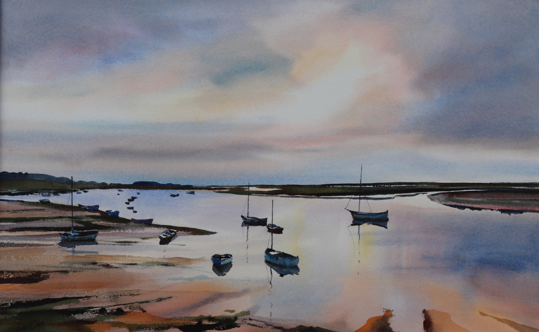 Timeless harbour, Burnham Overy Staithe.