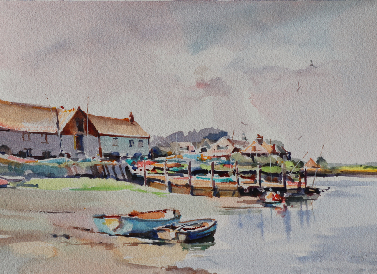 By the jetty, Burnham Overy Staithe