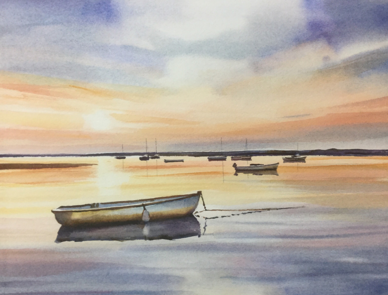 Golden Light, Brancaster Staithe